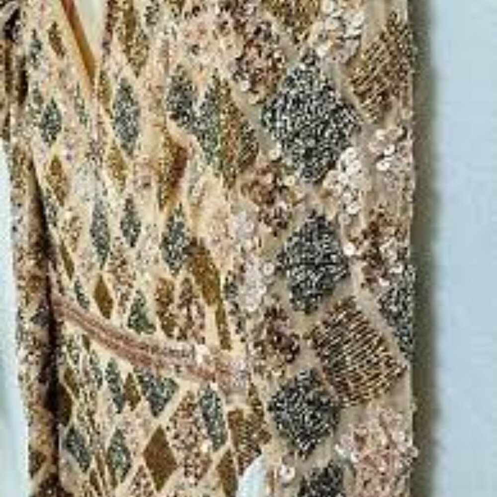 Mac Duggal Multicolor Sequin Midi Dress - Picture 3 of 9